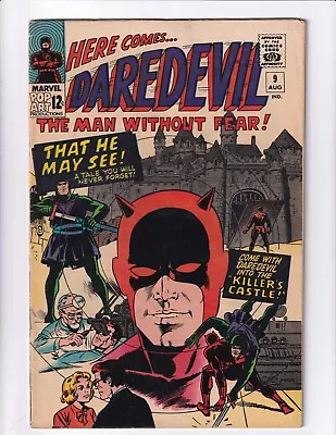 Buy DAREDEVIL #9 1st App Organizer 1965-MARVEL COMICS-comic Book Bag/Board Nice Copy • 67.17£