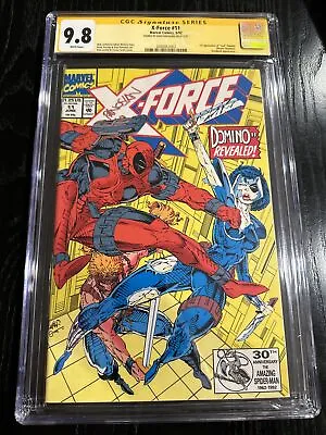 Buy X-Force #11  CGC SS 9.8, Signed By Dan Panosian, 1st App. Of The “real” Domino! • 159.90£