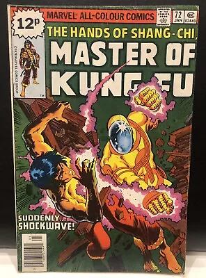 Buy MASTER OF KUNG FU #72 Comic Marvel Comics Shang Chi • 2.59£