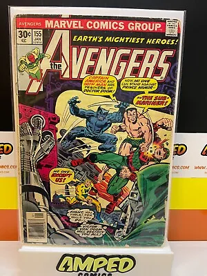 Buy Avengers #155 Marvel Comics 1977 Sub-mariner Doctor Doom-  Kirby & Perez Low Gd • 3.15£
