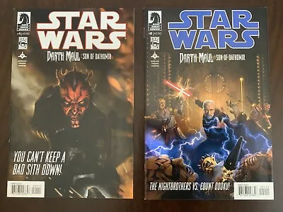 Buy Dark Horse Comics Star Wars Darth Maul: Son Of Dathomir 1-2 VF/NM • 74.50£