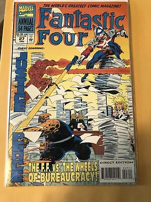 Buy Fantastic Four Annual #27 Time Variance Authority & Mobius As Shown On Loki Tv • 5.53£
