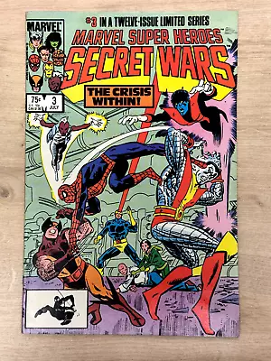 Buy Marvel Super Heroes Secret Wars #3 July 1984, Vf+ 8.5 • 20£