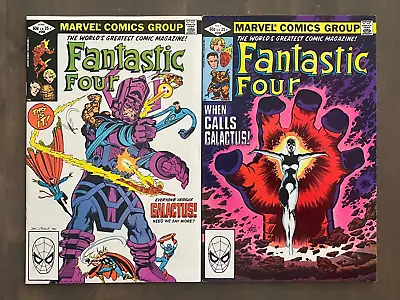 Buy 💥 Fantastic Four # 243 244 1982 1st Appearance Nova Frankie Raye + Galactus 💥 • 47.32£