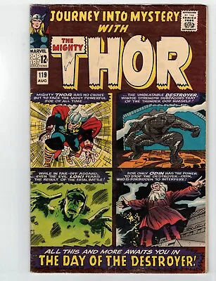 Buy Journey Into Mystery #119 1st App Warriors Three 2nd App Of Destroyer  Thor • 27.75£