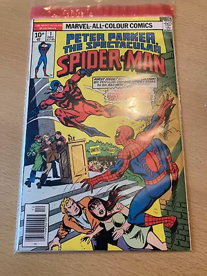 Buy Spectacular Spiderman 1 (1976) – Marvel Comics 1st Issue Key – FN • 22£