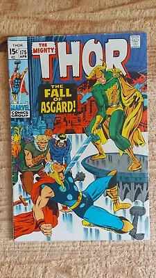Buy Thor #175 (Marvel 1970) VG+ Condition Bronze Age Issue. • 9.99£