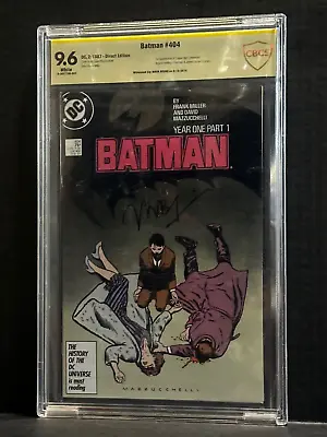 Buy Batman #404 Graded 9.6 First Appearance Arnold Flass Signed By Mark Boone • 80.43£