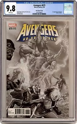 Buy Avengers #675E Ross 1:200 Variant CGC 9.8 2018 2107259021 • 961.16£