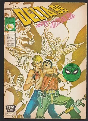 Buy Delta 99 #12 Sci-fi Mexican La Prensa 1969 Skull-c Hypodermic Needle Drug Pipe-c • 16£