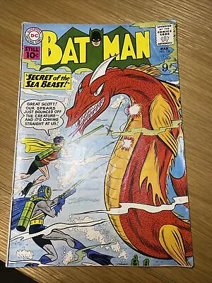 Buy BATMAN Comic - No 138 - 1961 - Secret Of The Sea Beast • 2.20£