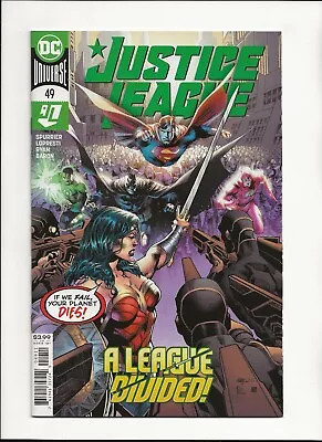 Buy Justice League #49 VF NM DC Comics 2020 Simon Spurrier Aaron Lopresti • 1.20£