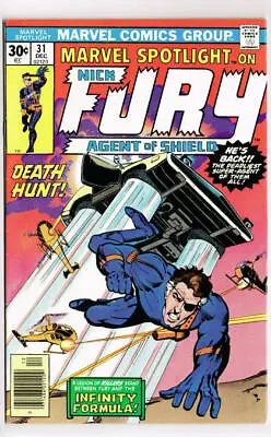 Buy MARVEL SPOTLIGHT #31, VF/NM, Nick Fury, Agent Of Shield, Chaykin, 1971 1976  • 15.80£