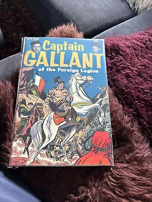 Buy Vintage Captain Gallant Of The Foreign Legion Comic Book RARE  • 12£