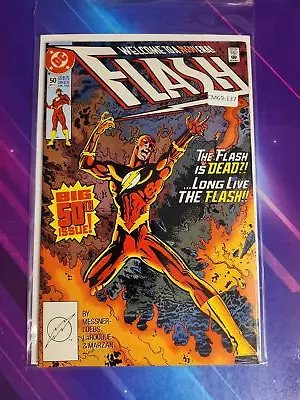 Buy Flash #50 Vol. 2 High Grade Dc Comic Book Cm69-137 • 7.12£