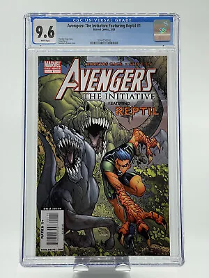 Buy Avengers: The Initiative Featuring Reptil #1 CGC 9.6 1st Appearance Of Reptil • 39.52£