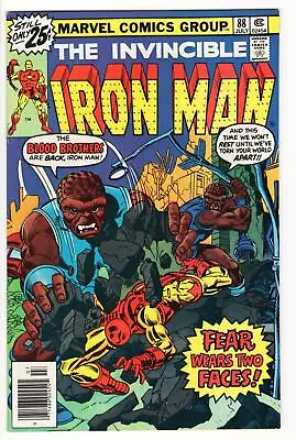 Buy Iron Man #88 (1968) MVS Intact - Thanos Cameo 1976 Raw Unrestored Bronze Age • 9.48£