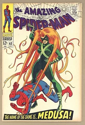 Buy Amazing Spider-Man 62 (FN+) Medusa Cover! Romita + Heck! 1968 Marvel Comics X859 • 70.45£