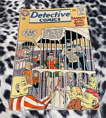 Buy Dc Detective Comics #326 April 1964 Batman Robin Captives Of The Alien Zoo • 52.70£