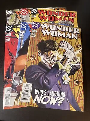 Buy Wonder Woman 6 Comic Lot - All High Grades - 203 204 205 213 215 218 • 11.85£