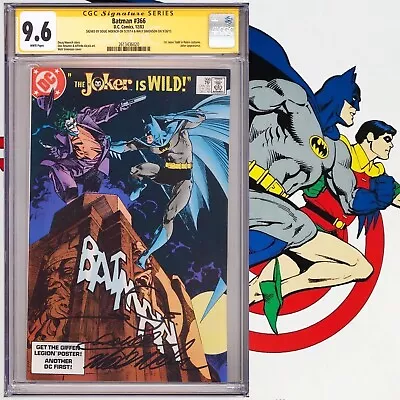 Buy CGC 9.6 SS Batman #366 Signed By Simonson & Moench 1st Jason Todd As Robin • 360.27£
