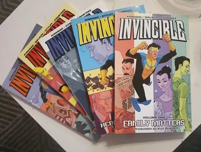 Buy Invincible Trade Paperback Lot VOLUME 1 2 3 4 5 • 35.84£