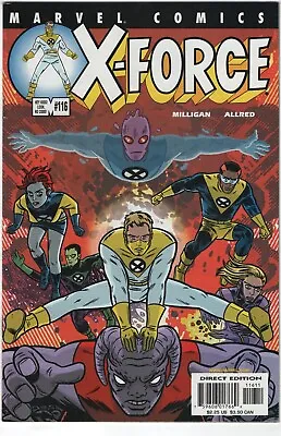 Buy X-Force #116 1st X-STATIX DOOP U-GO GIRL ANARCHIST No Code Variant 2001 Marvel • 39.97£