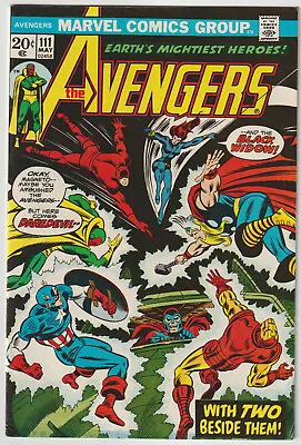 Buy Avengers #111 (May 1973, Marvel), VFN-NM Condition (9.0), X-Men And Magneto Apps • 71.15£