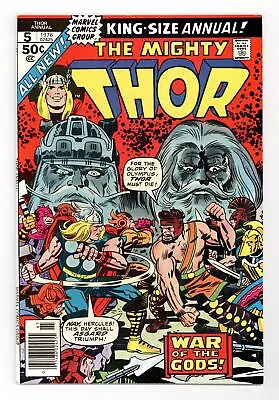 Buy Thor Journey Into Mystery #5 VF+ 8.5 1976 • 35.18£