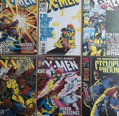 Buy Lot Of 24 Uncanny X-Men #301-318 Plus Adventures Of Cyclops And Phoenix • 15.88£