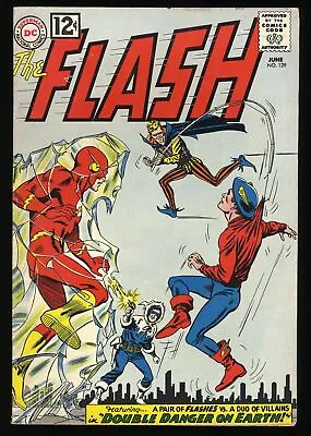 Buy Flash #129 VF- 7.5 2nd Appearance Of Golden Age Flash! JSA Cameo! DC Comics 1962 • 124.92£