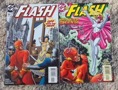 Buy Lot Of 2 2001 DC The Flash Comics #169 & 170 • 8.31£