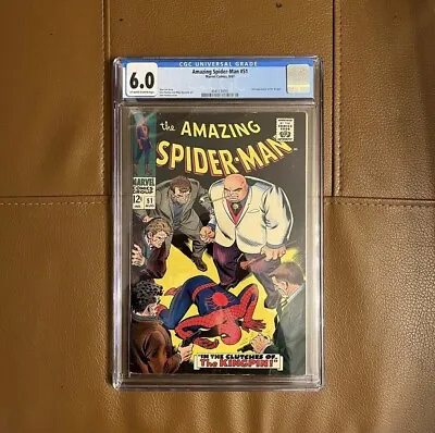 Buy Amazing Spider-Man 51 CGC 6.0 1967 1st Kingpin Cover • 235.01£