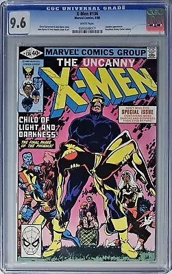 Buy Uncanny X-Men #136 CGC 9.6 Marvel Comics 1980 President Carter Cameo • 151.91£