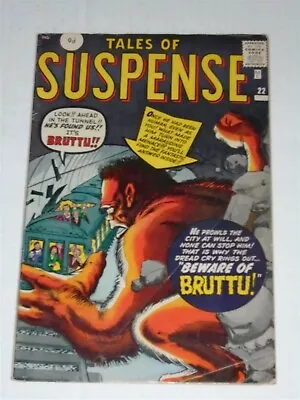 Buy Tales Of Suspense #22 Vg (4.0) Marvel Comics October 1961 (sa)** • 69.99£