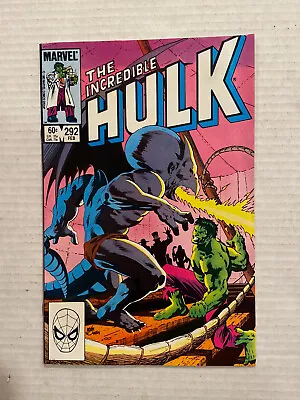 Buy Incredible Hulk 1984 -# 292 -Dragon Man Appearance  Key- Flip Hulk In L. Corner • 12.06£