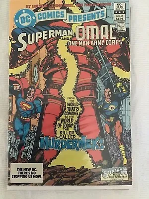Buy DC Comics Presents No 61 Sep 1983 (NM- 9.0) Superman & OMAC,Modern Age • 5£