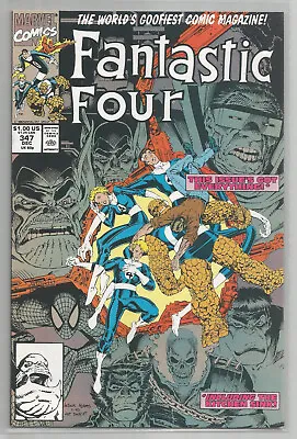 Buy Fantastic Four # 347 * Spider-man * Hulk * Wolverine * Ghost Rider * Art Adams • 2.36£