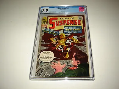 Buy Tales Of Suspense #42 CGC 7.0   (Marvel 6/63) 4th Appearance Of IRON MAN • 723.12£