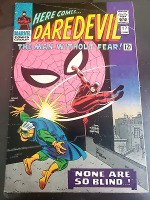Buy Daredevil #17 (Marvel 1966) .John Romita Spider-Man Cvr Silver Age • 24.53£