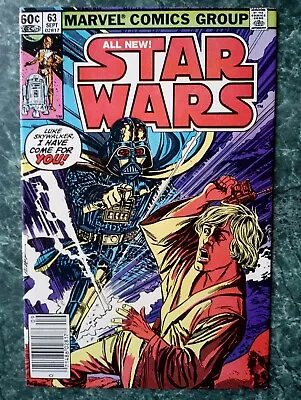 Buy Star Wars #63 VF (1982 MARVEL COMICS) Newsstand • 5.99£