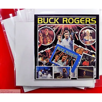 Buy Buck Rogers Sticker Album Bags ONLY Sleeves Size2. (Panini Merlin) X 100 Pack . • 24.99£