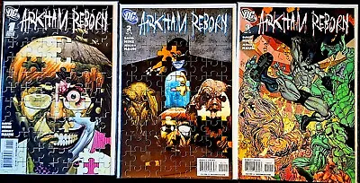 Buy BATMAN : ARKHAM REBORN, COMPLETE 3 Issue DC 2009 SERIES By HINE & HAUN. #s 1,2,3 • 3.99£