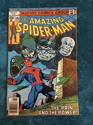 Buy Free P & P ;  Amazing Spider-Man #181, June 1978;  Flashback!  • 12.99£