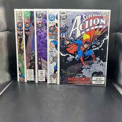 Buy Dc Action Comics (1990) #666 667 668 669 & 670.  (b53)(4) • 12.05£
