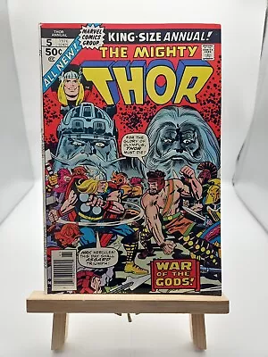 Buy Thor King Size Annual #5: Vol.1,Key Issue, 1st Appearances! Marvel Comics (1976) • 14.95£