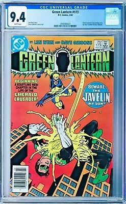 Buy Green Lantern #173 CGC 9.4 (Feb 1984, DC) Len Wein Story, 1st Javelin App. • 49.25£
