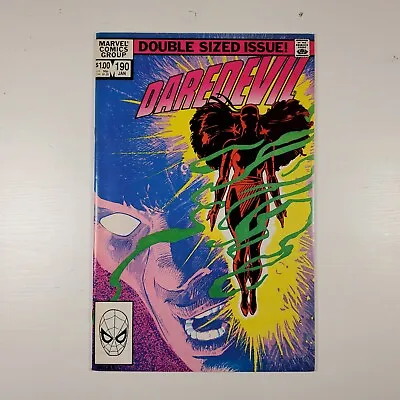 Buy Daredevil #190 (1983, Marvel) Key Issue Resurrection Of Elektra And Origin • 20.27£