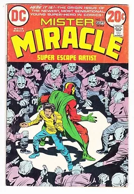 Buy MISTER MIRACLE #15 By Jack Kirby (1973) Fine Plus 2 Photos Of Jack From 1985. • 15.86£