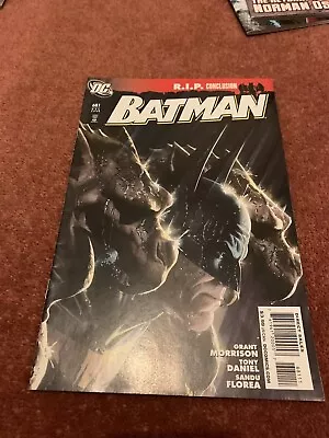 Buy BATMAN #681 RIP Grant Morrison  DC Comics 2008. Batman Vs The Joker • 0.99£